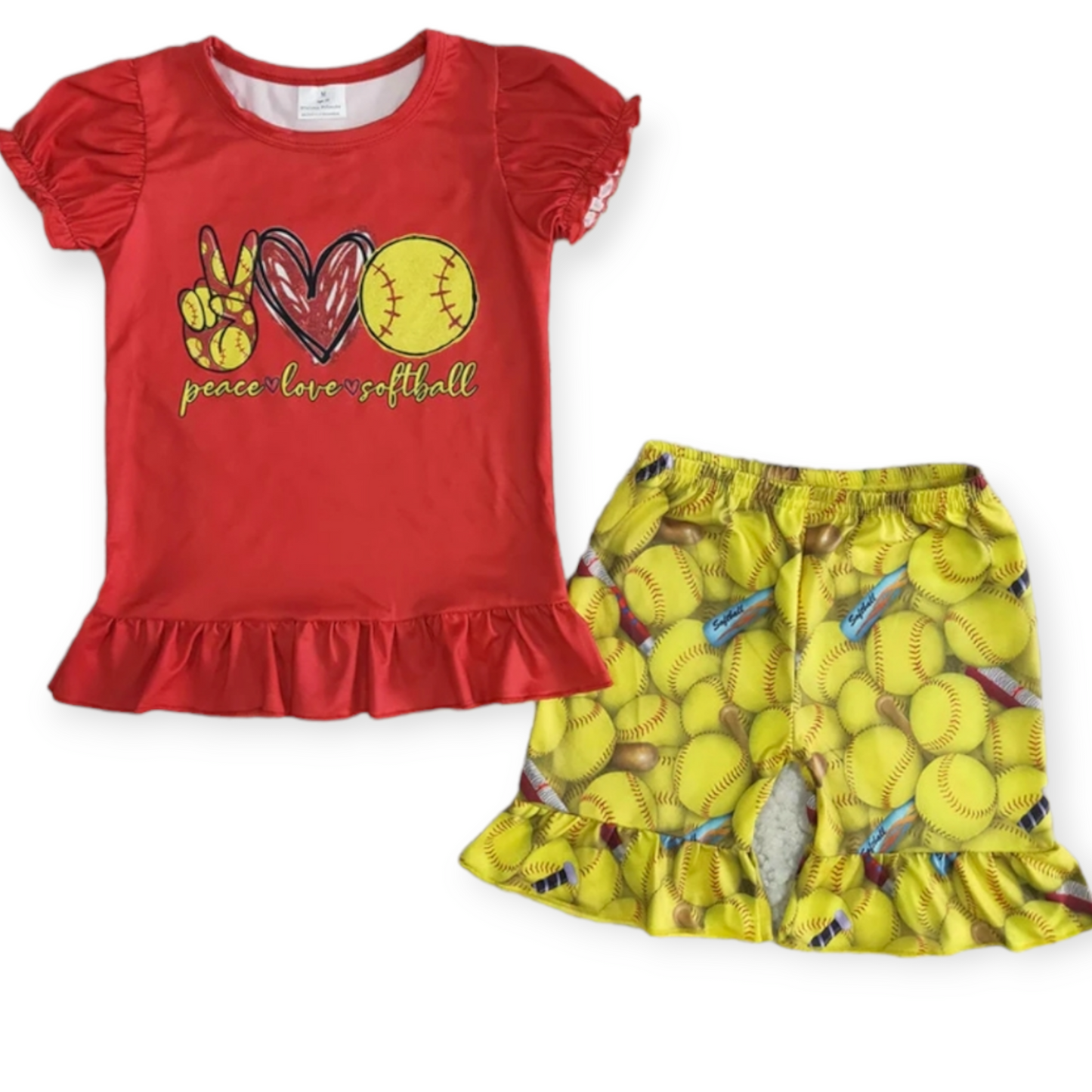 Softball girl