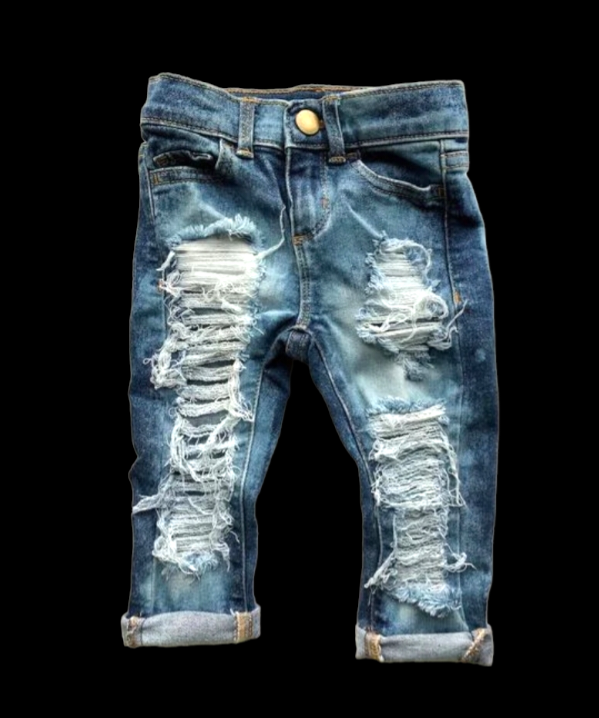 Distressed jeans for online toddlers