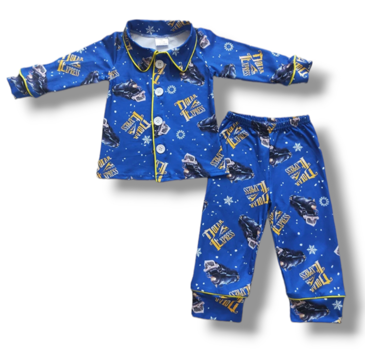 Polar express Christmas pajamas