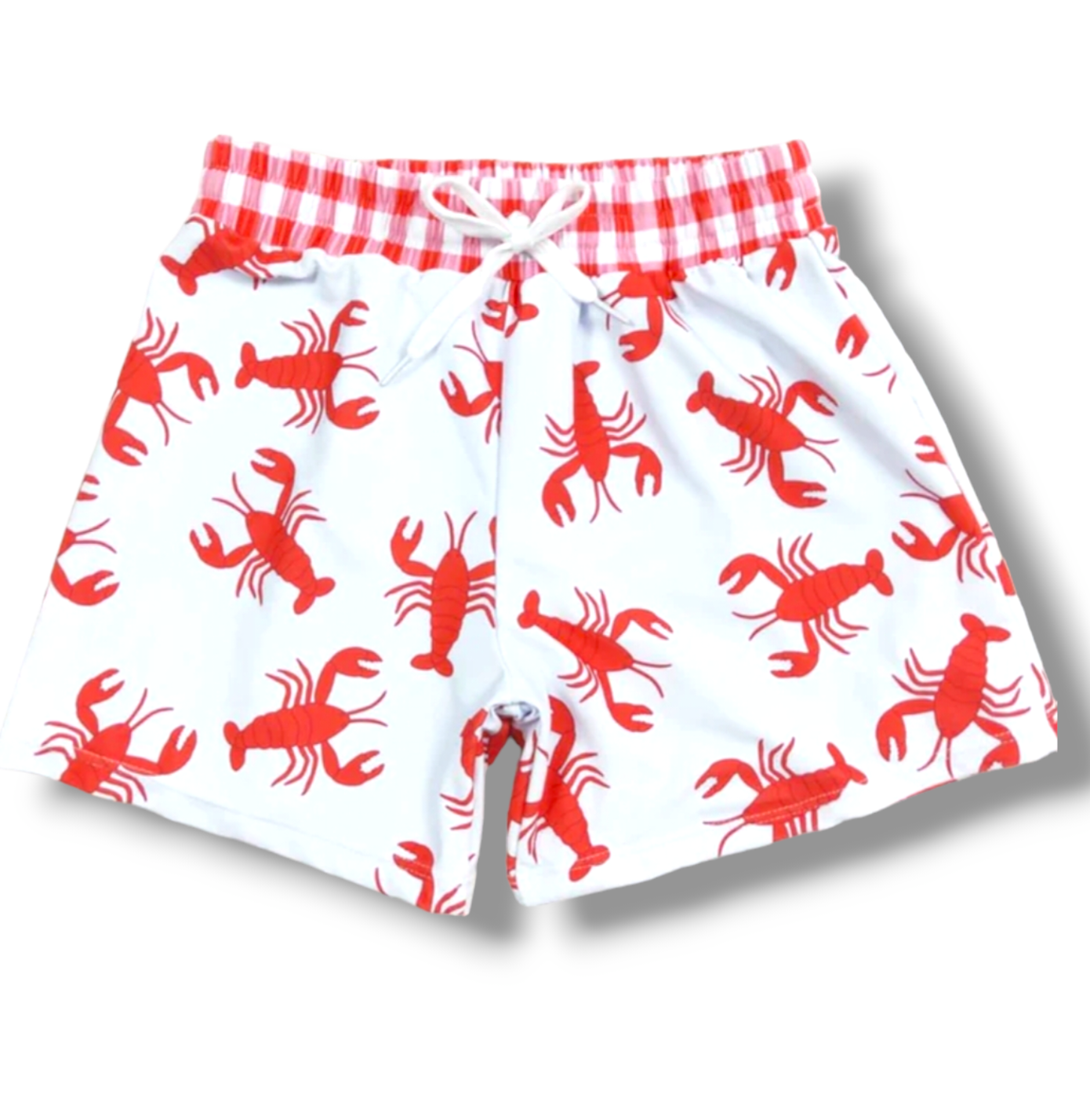 crabby swim trunks