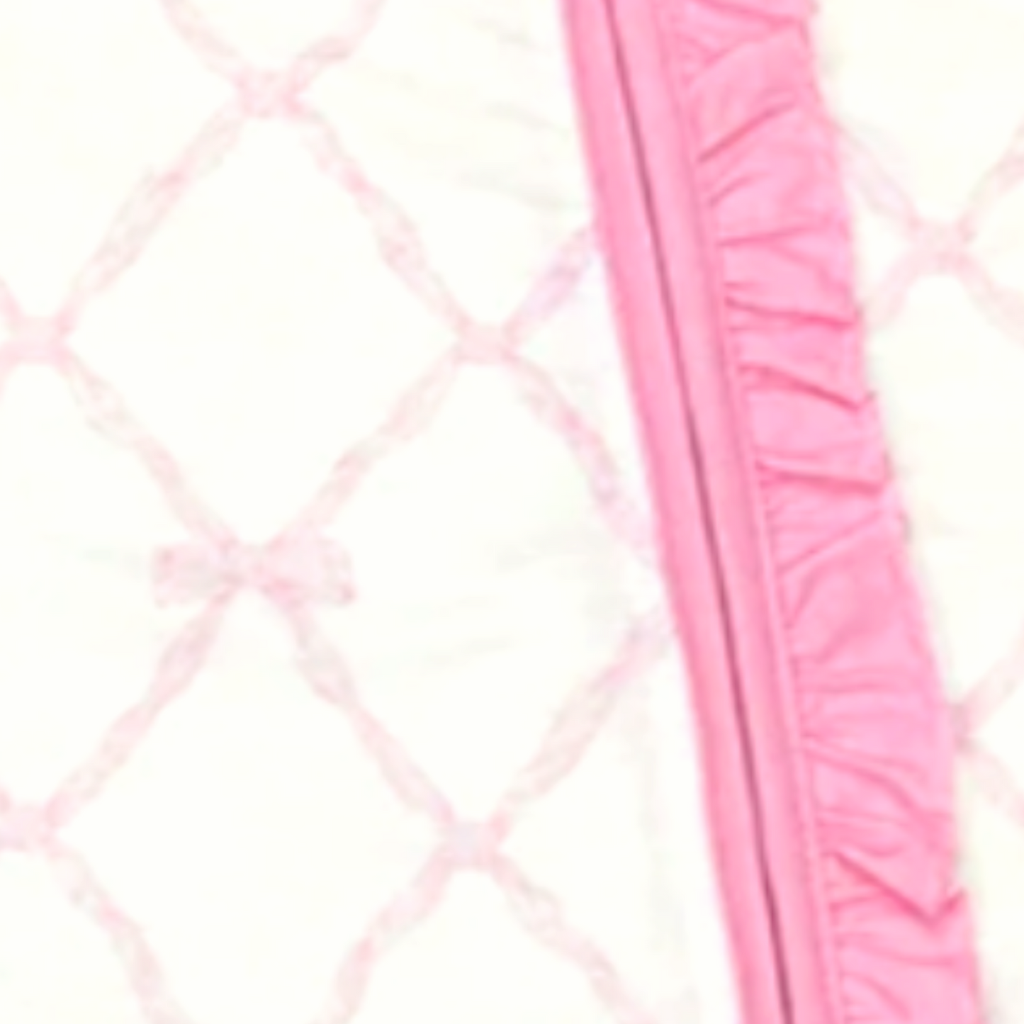 bamboo romper bows in pink