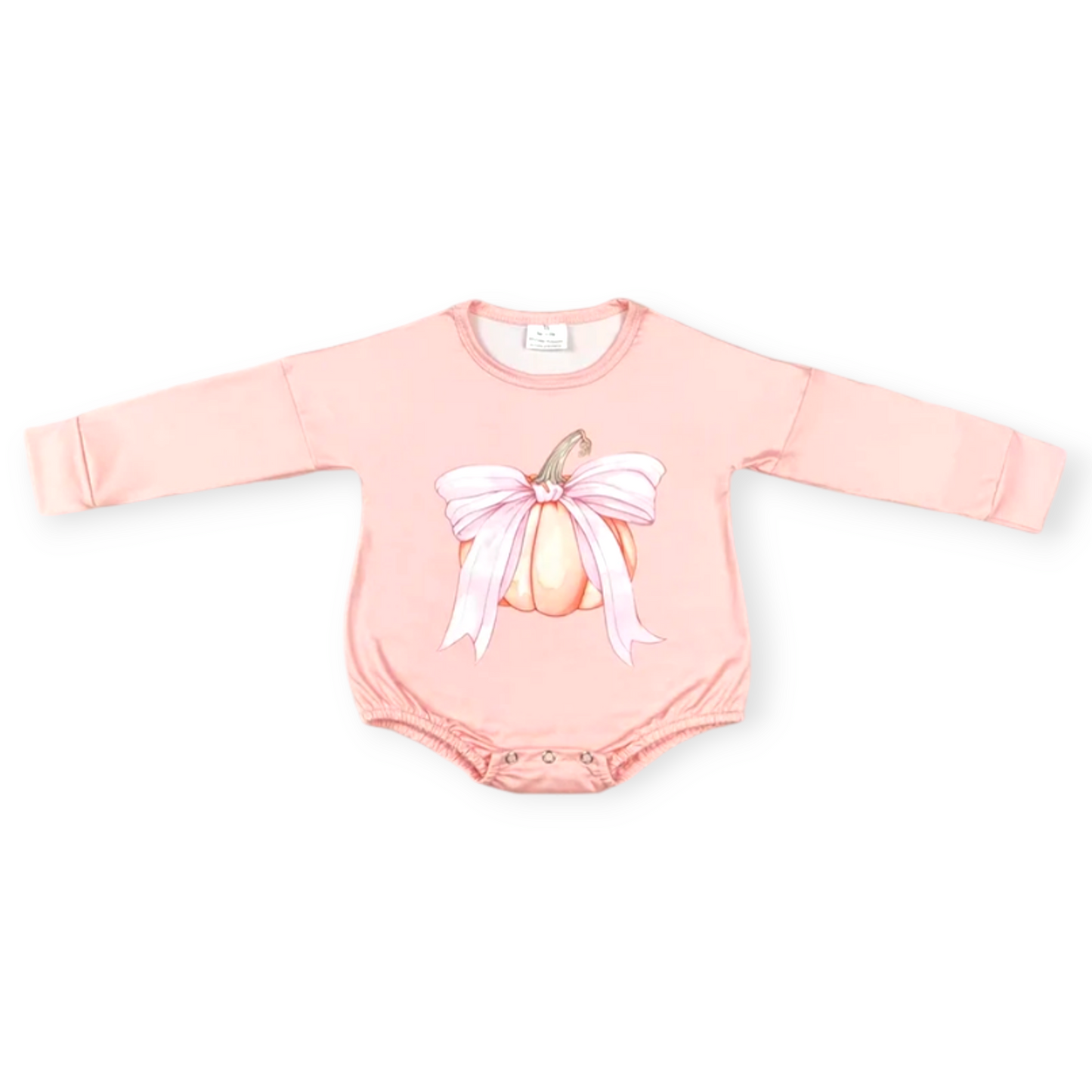 pumpkin bow bubble