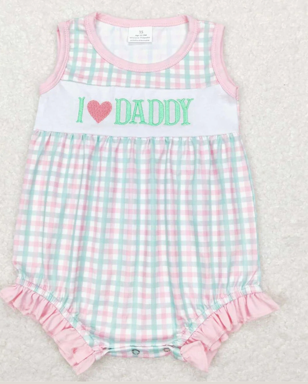 i love dad girl bubble