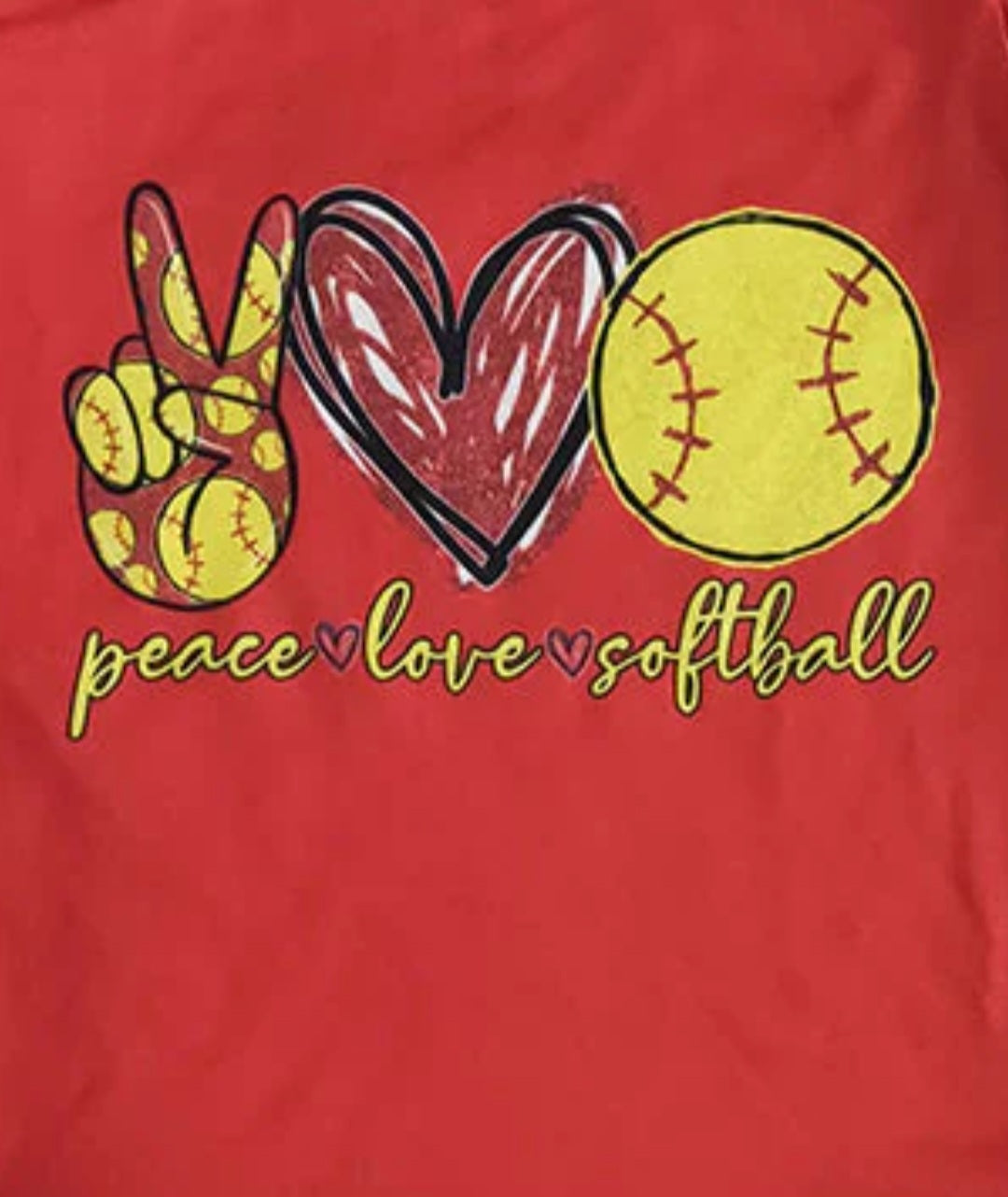 Softball girl