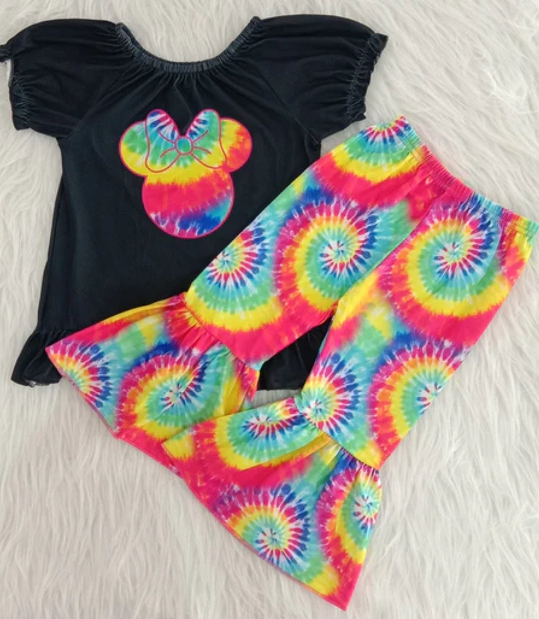 Tie dye mouse set
