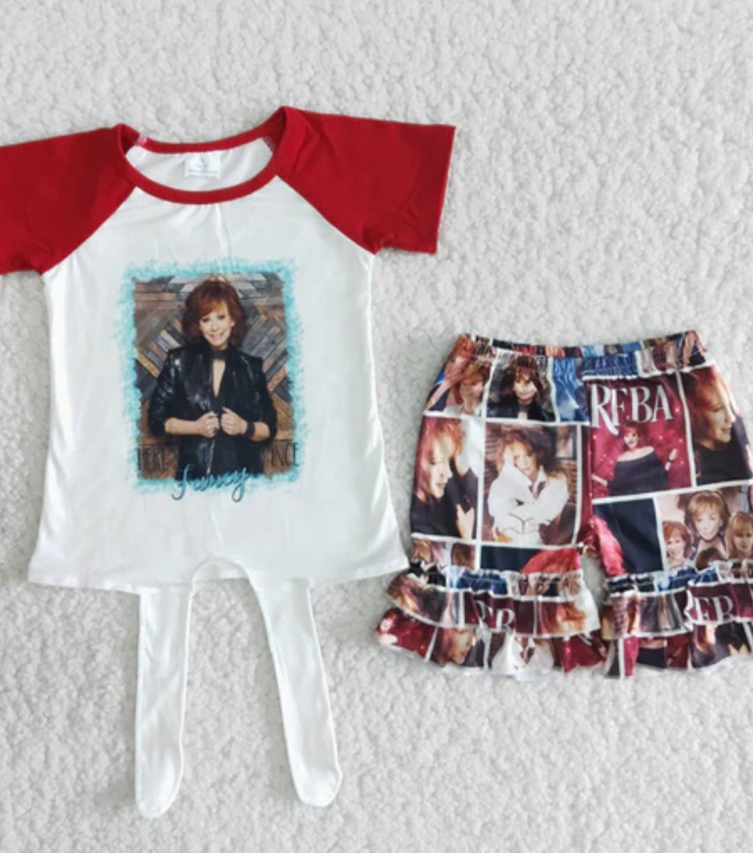 Reba fans short set