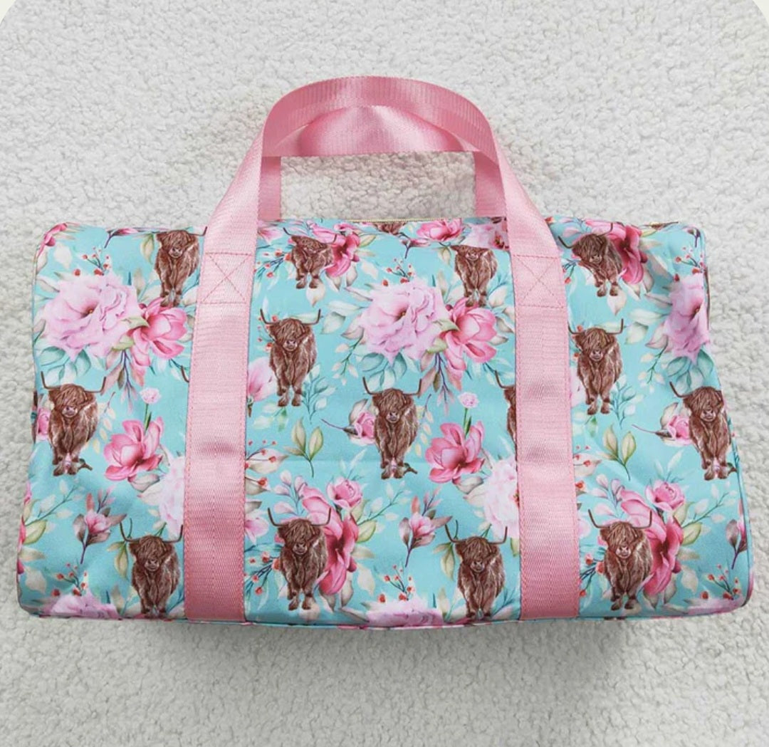 Highland cow flowers