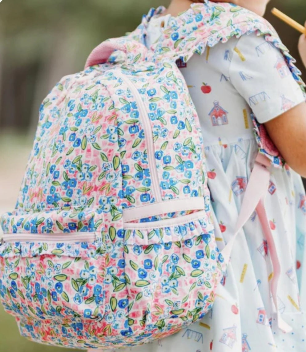Pink trim floral