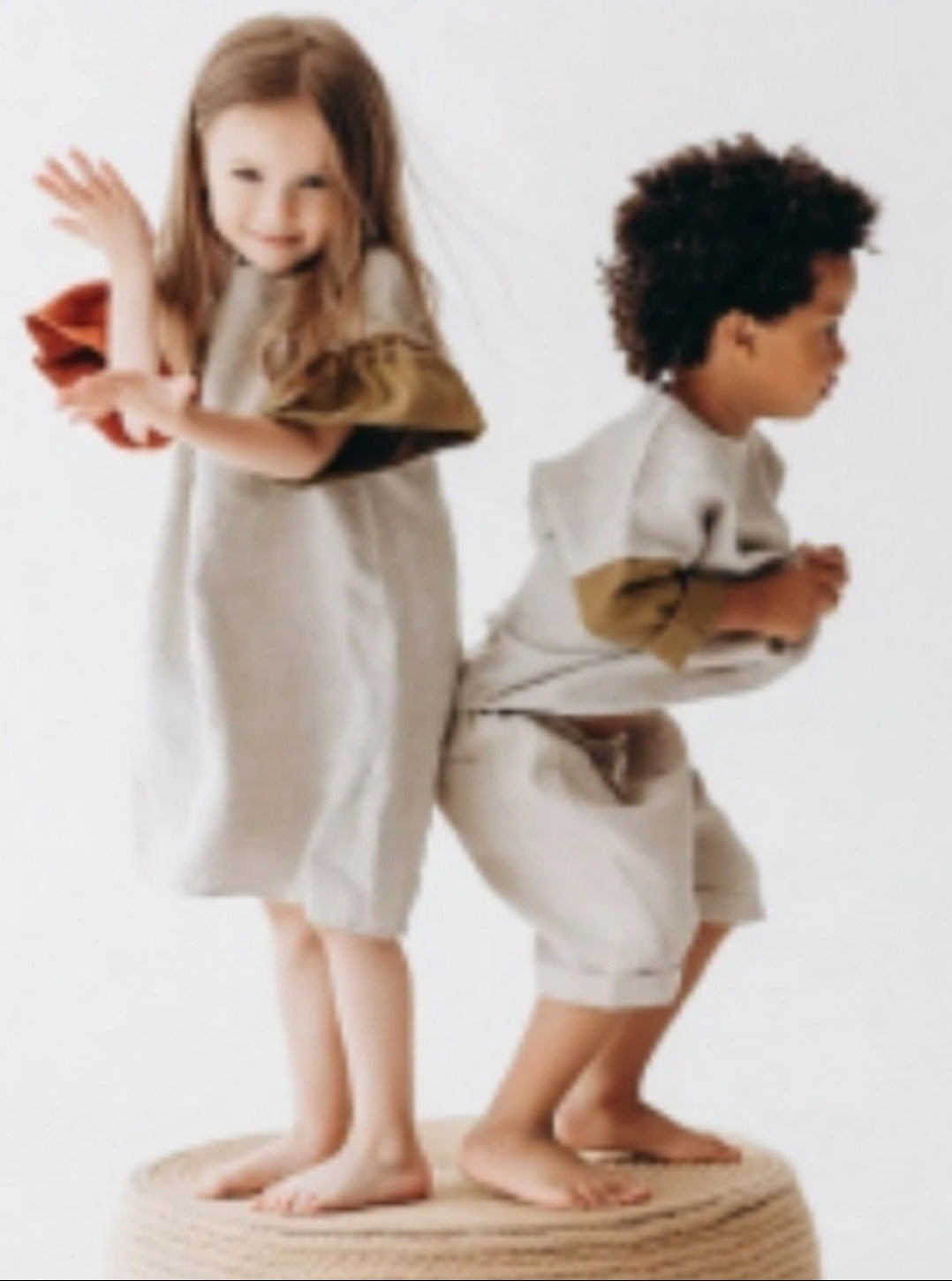 neutral tones dress