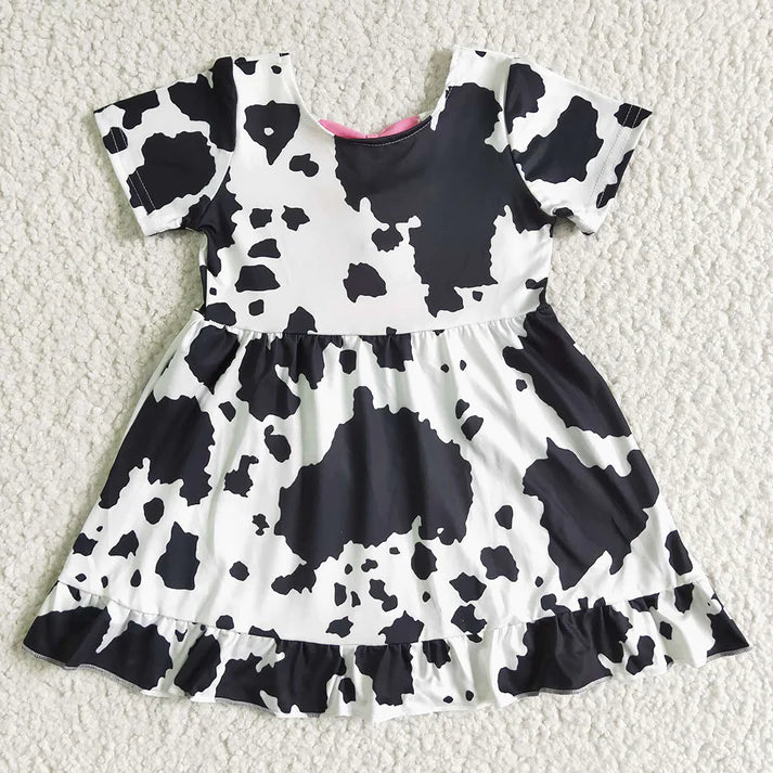 Cow Print Dress 6-7 Cow Print Dress 6-7