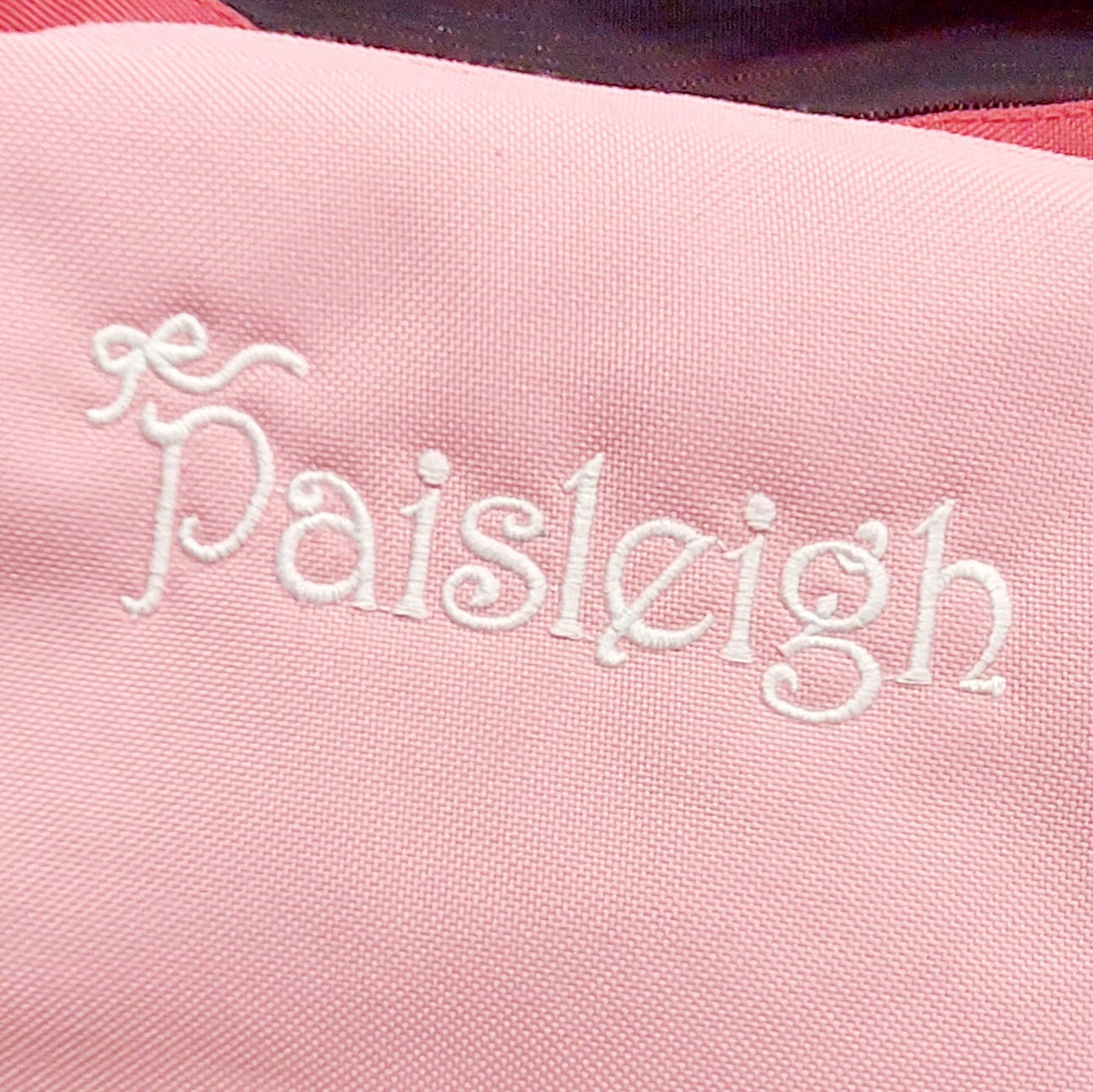 embroidery customization add on