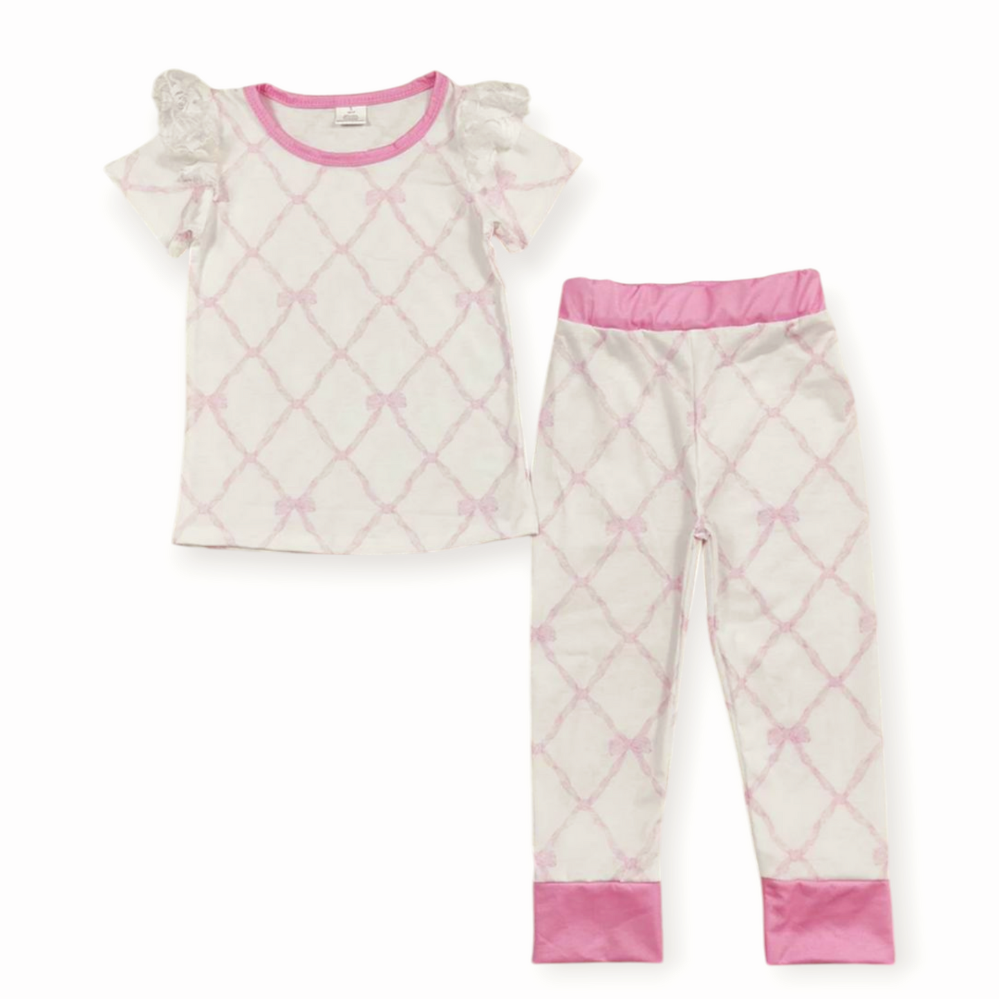 beautiful bamboo bow pajamas