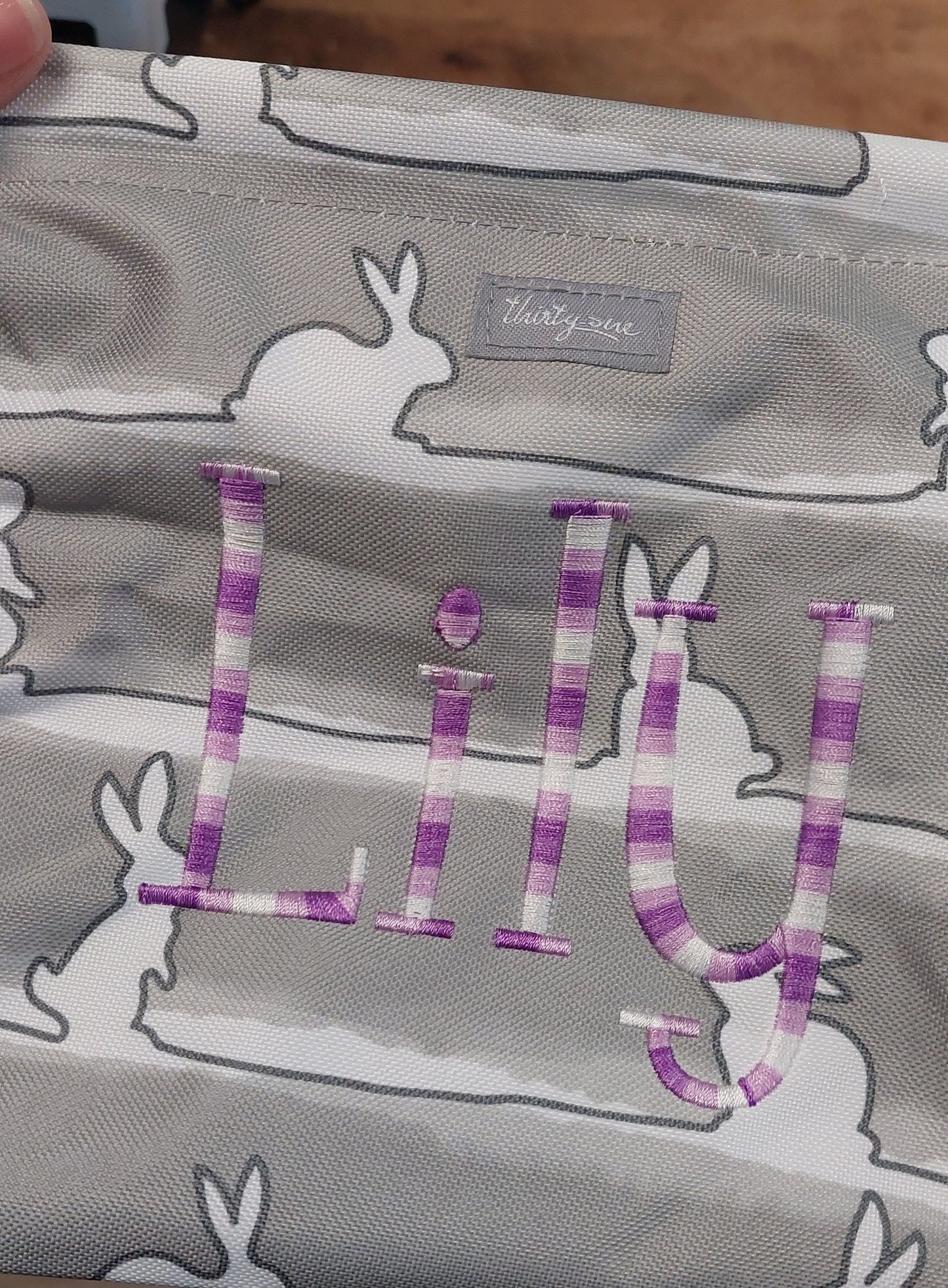 embroidery customization add on