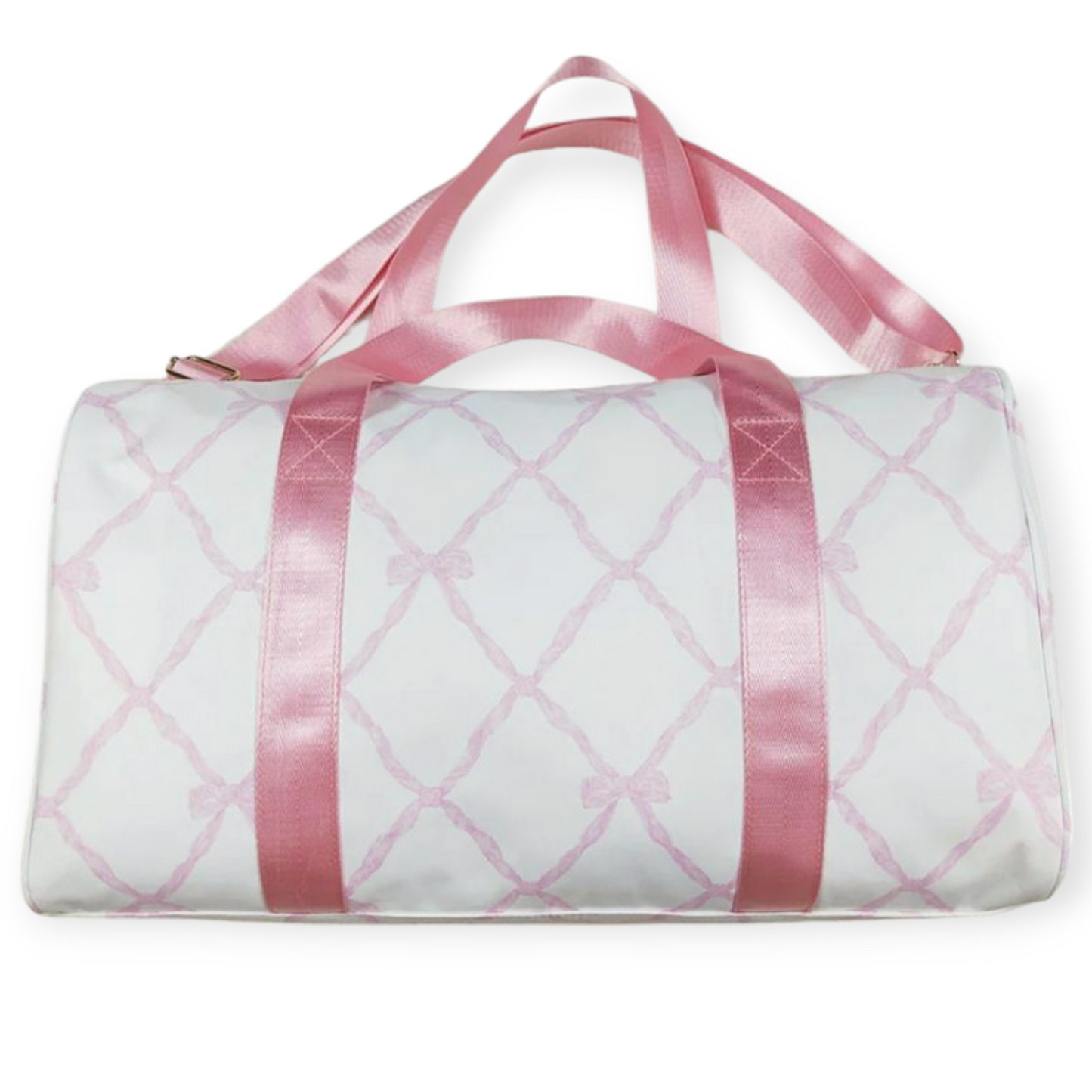 beautiful bow duffle bag
