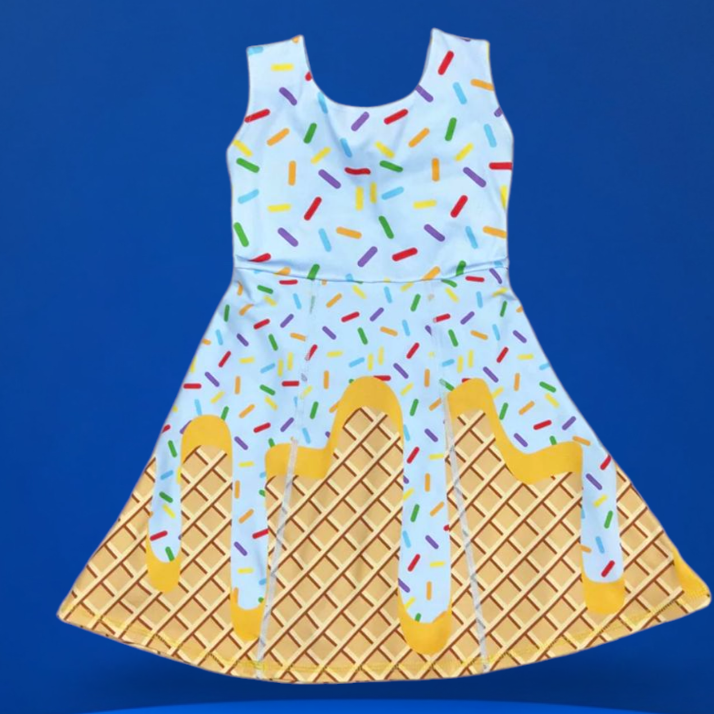 Ice cream drip yoga skorts dress Wild Child Children's Boutique Ice cream drip yoga skorts dress Wild Child Children's Boutique