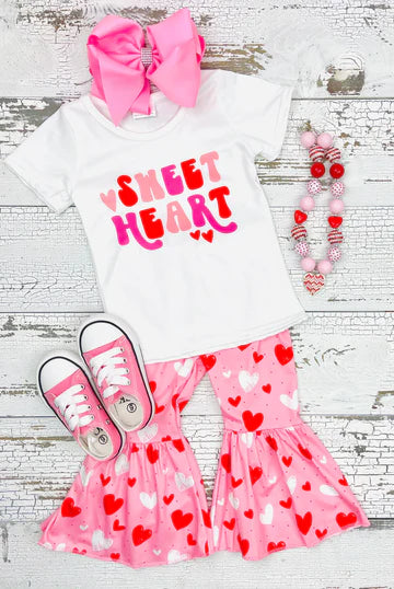 sweet heart pant set