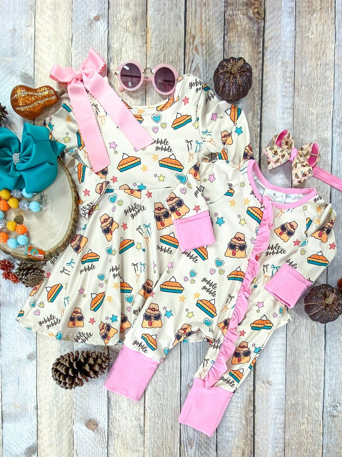 Trendy Turkey Girls Twirl Dress