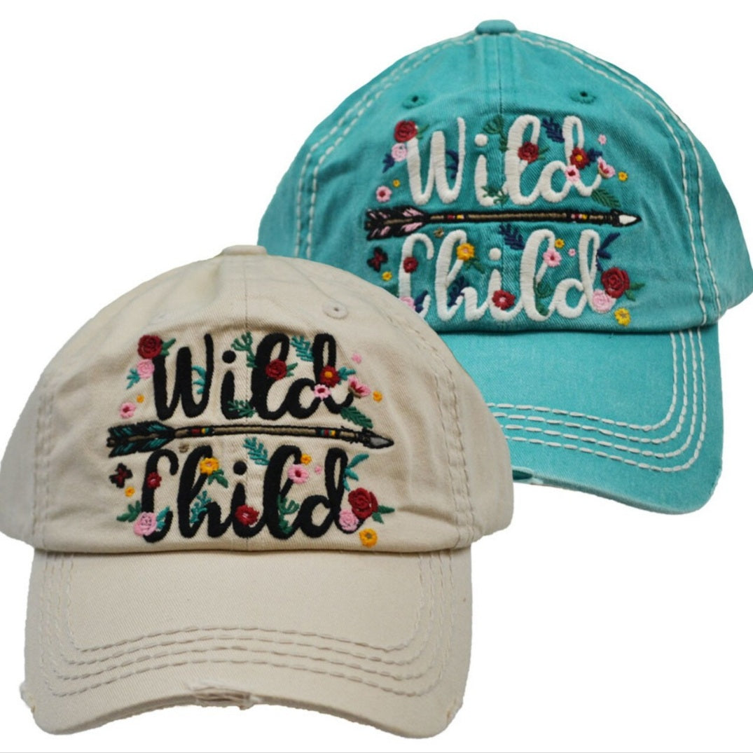 Wild child baseball hat
