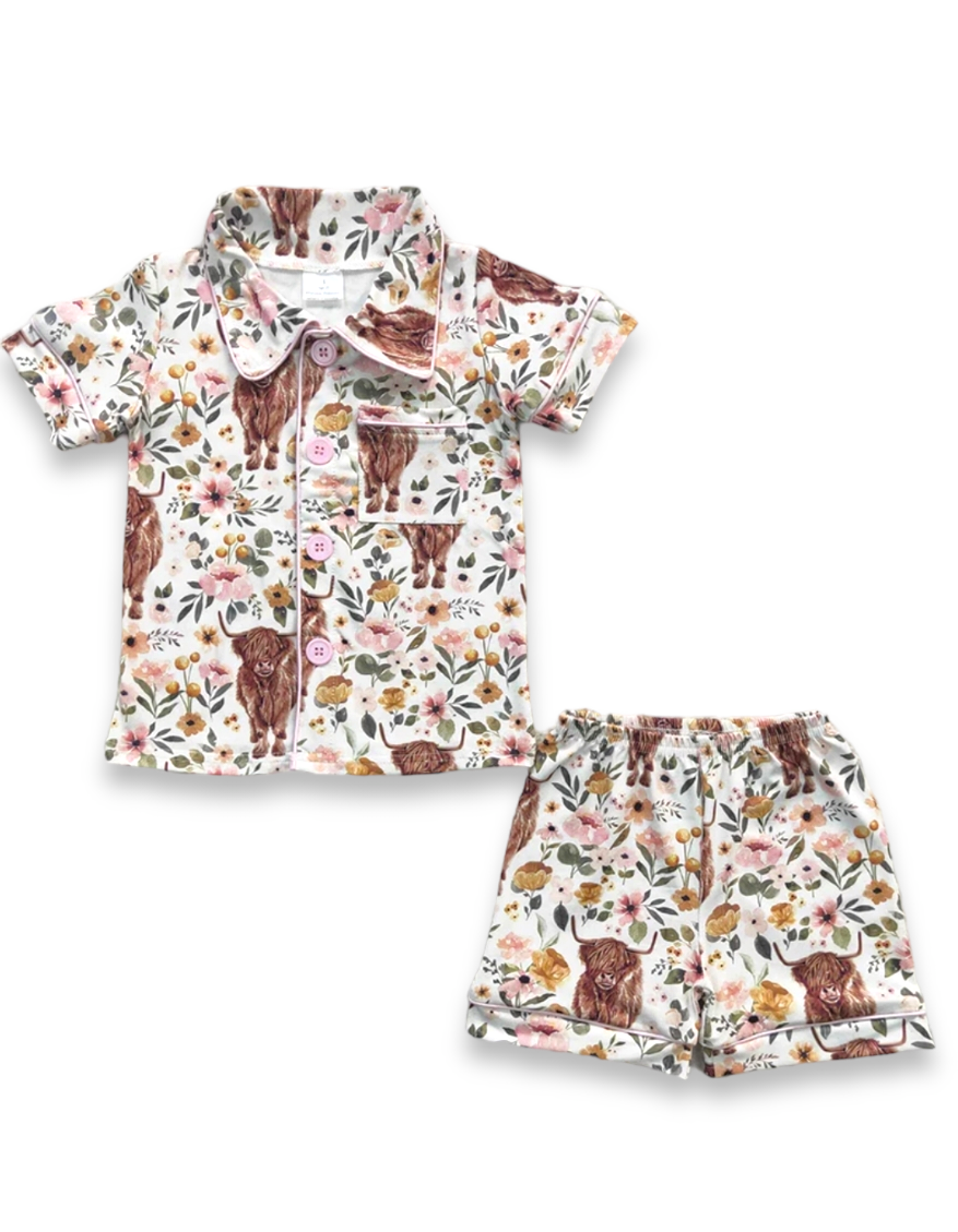 Highland cow pjs sale