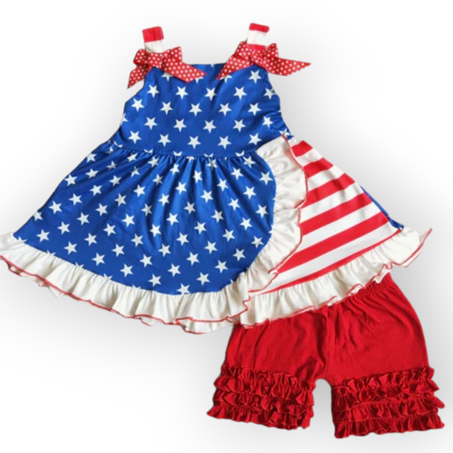 4th of july short set