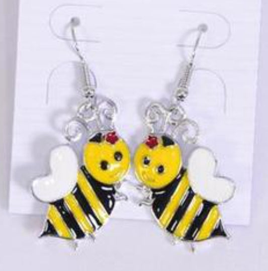 Bumblebee earrings