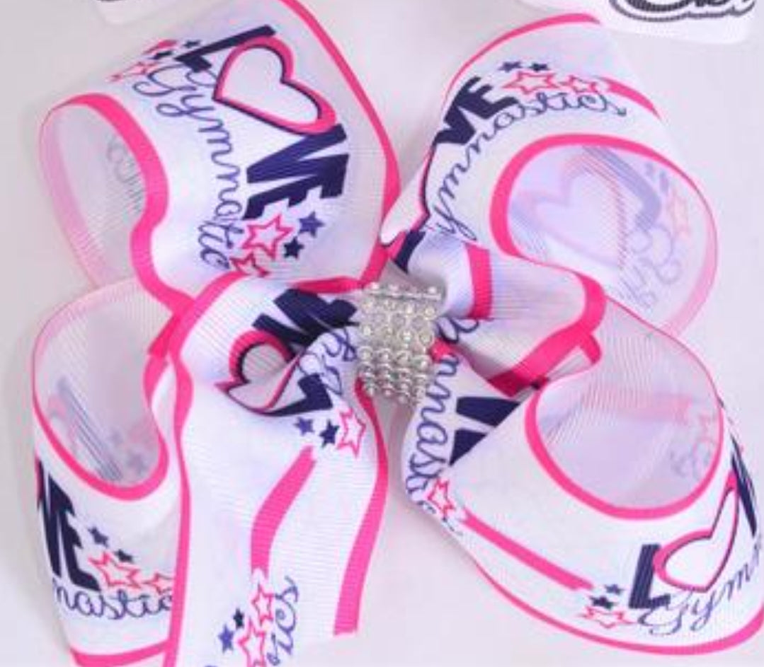 Gymnastics hairbow