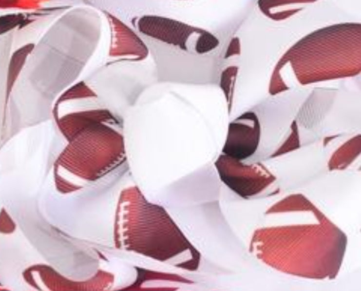 Football hairbows