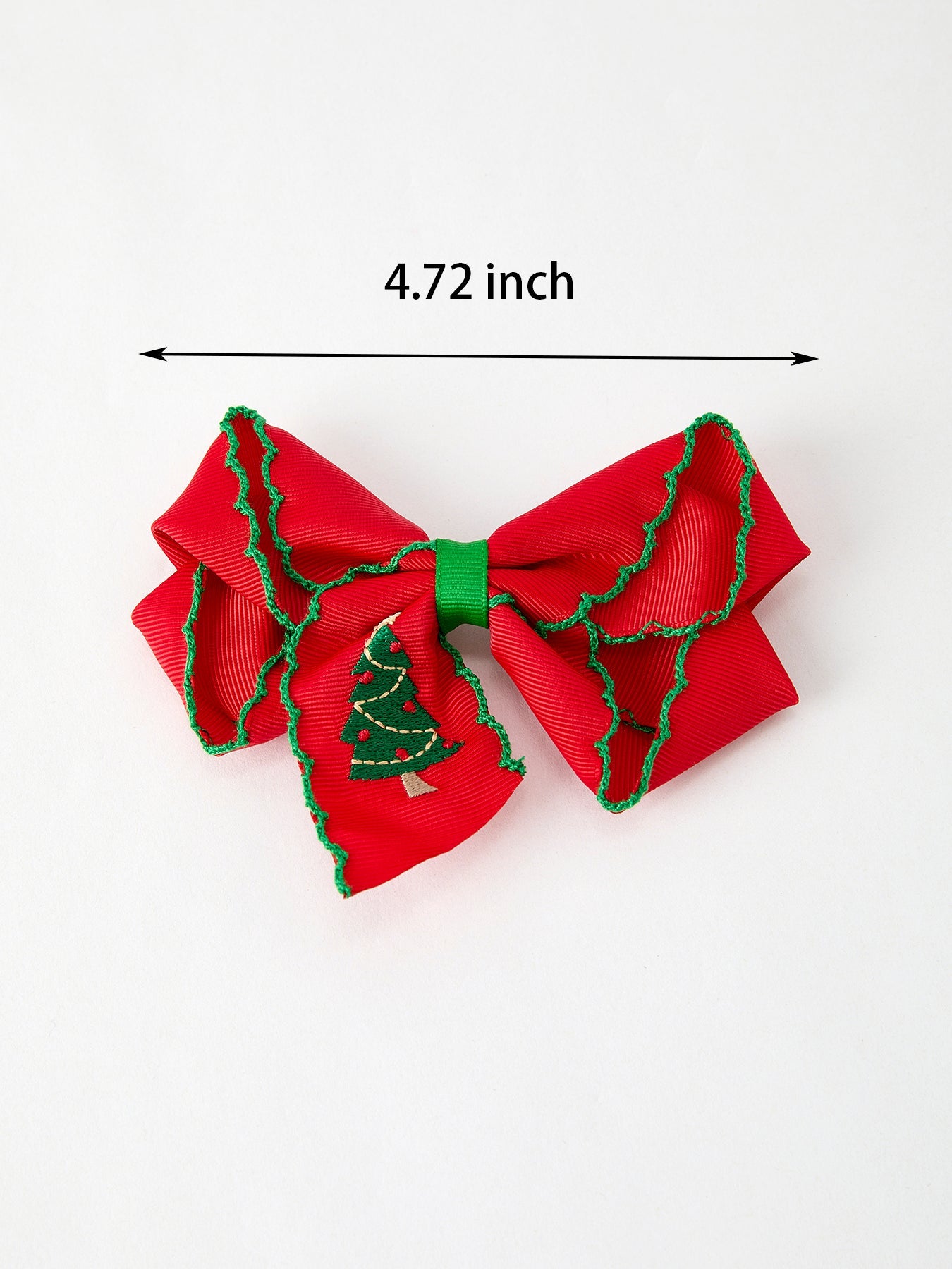 Winter Christmas tree Hair Clip