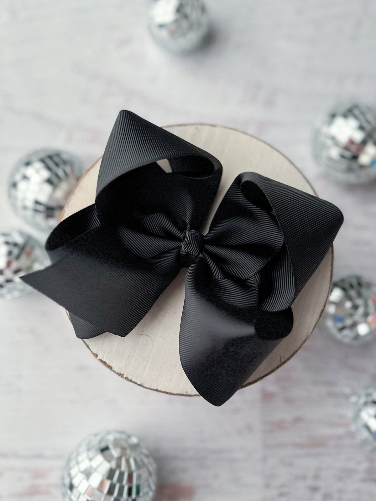 5.5" Oversize Grosgrain Hair Bow | Alligator Clip or Headband