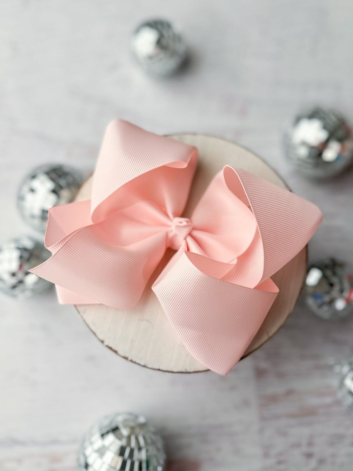 5.5" Oversize Grosgrain Hair Bow | Alligator Clip or Headband