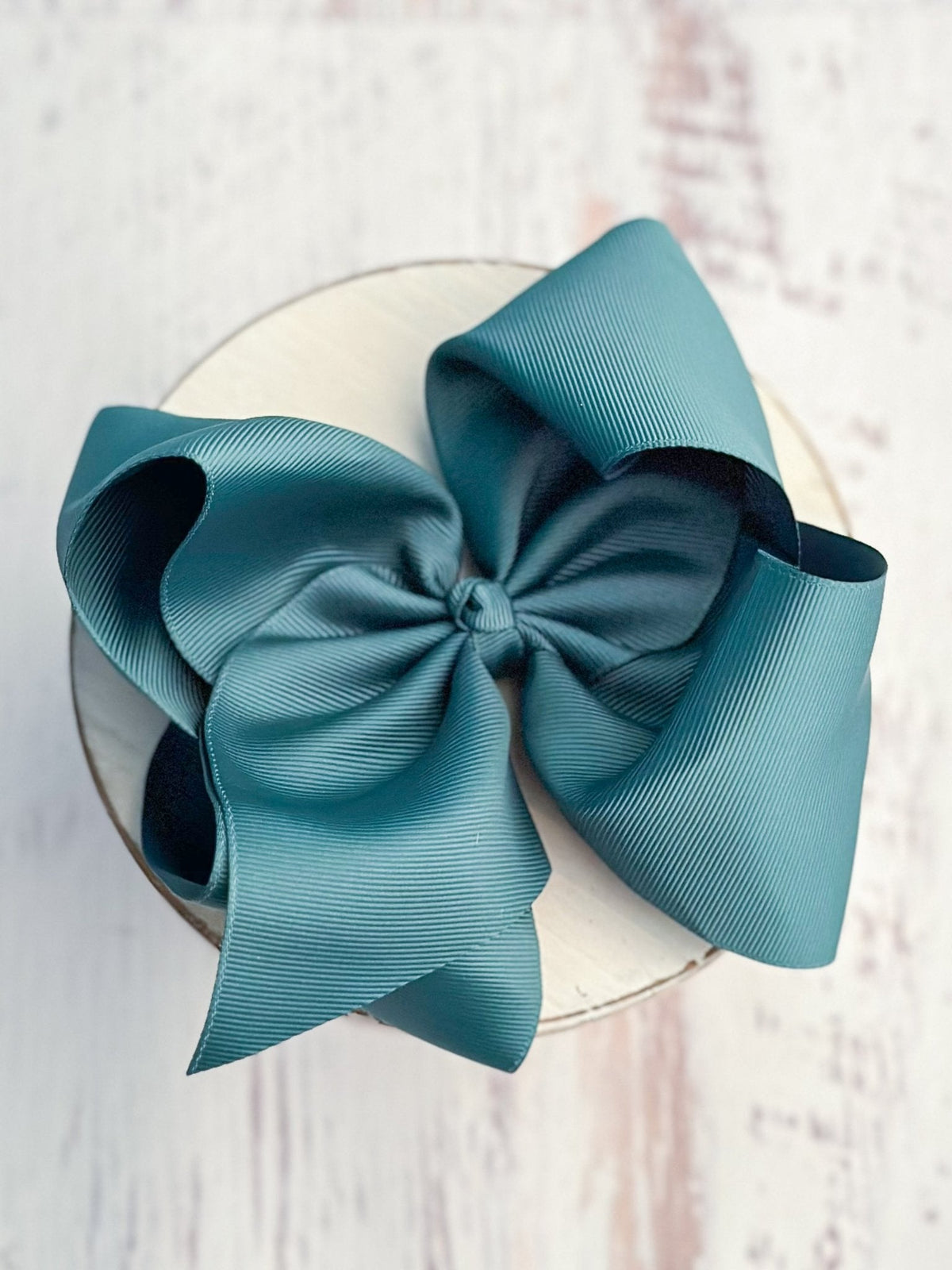 6.5" Texas Size Grosgrain Hair Bow | Alligator or French Clip