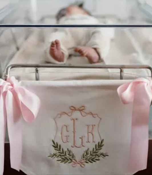 quilted baby sign