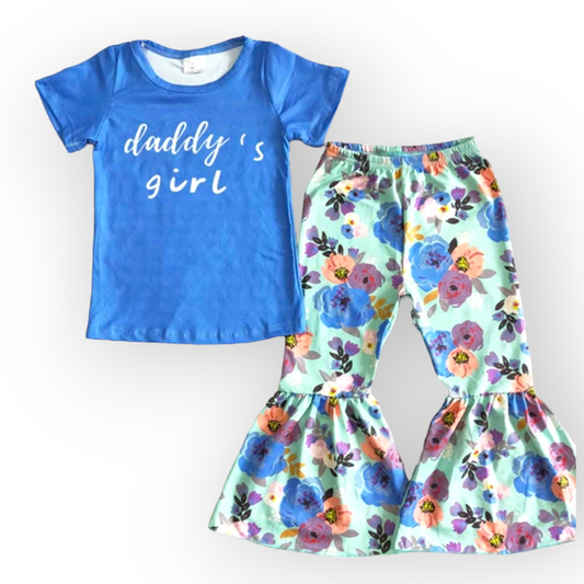 Daddy's Girl floral set