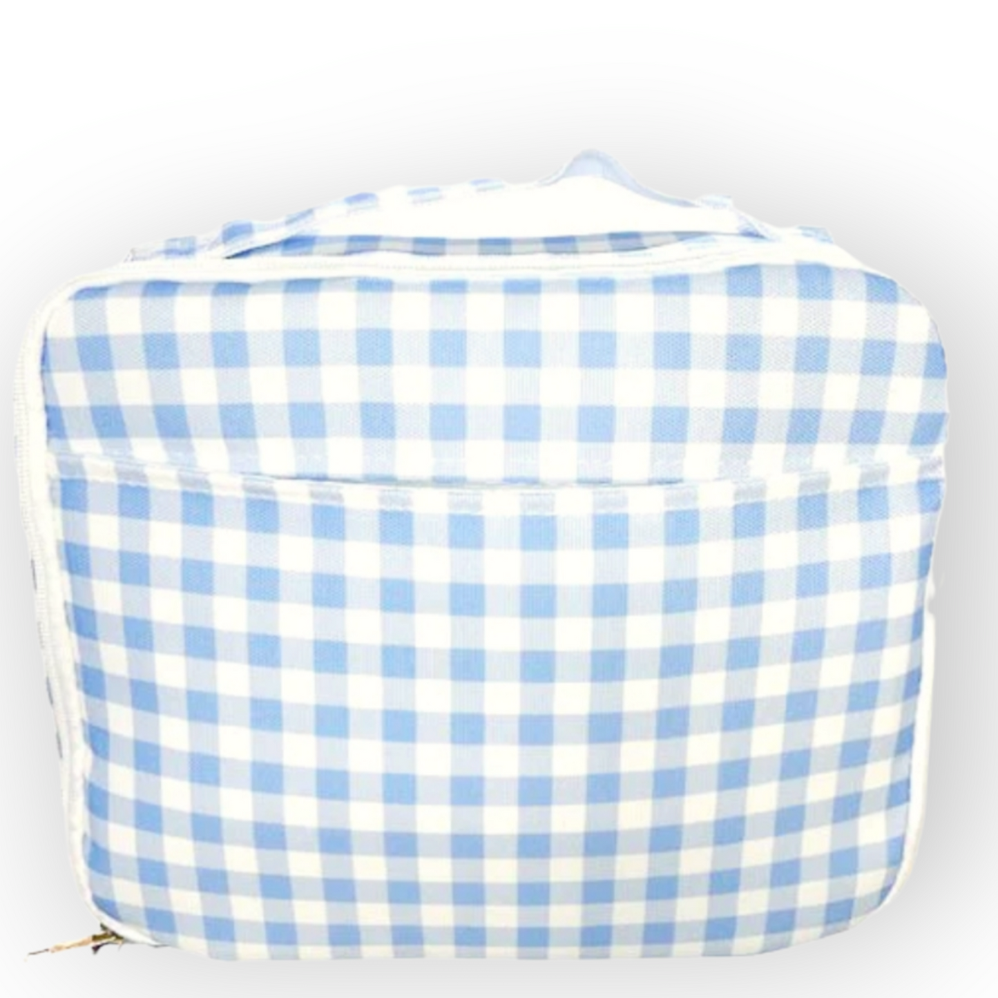 checkered lunchbox pink or blue