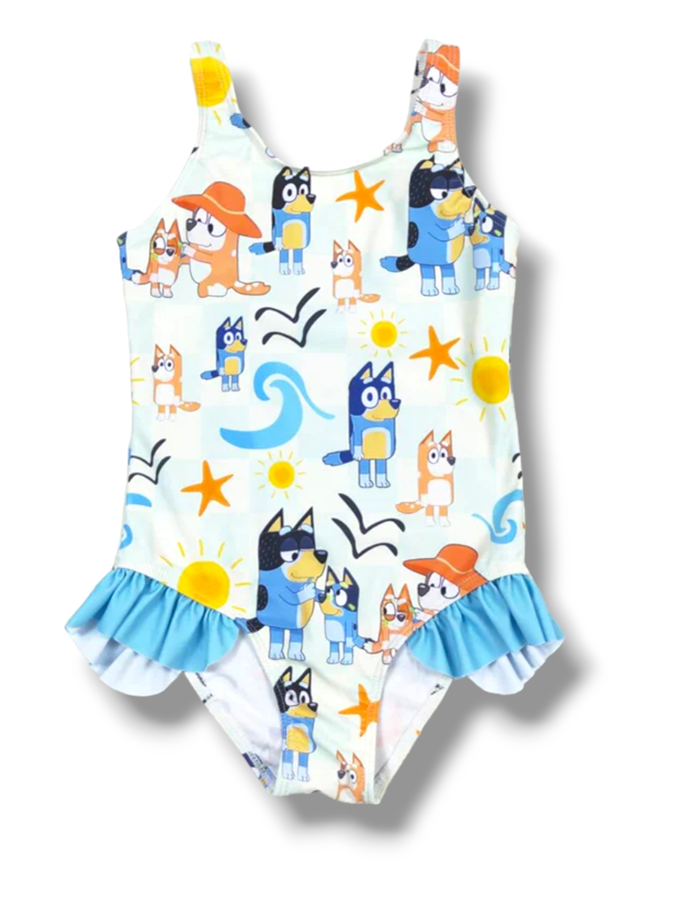 Bluey with starfish swimsuit – Wild Child Children's Boutique