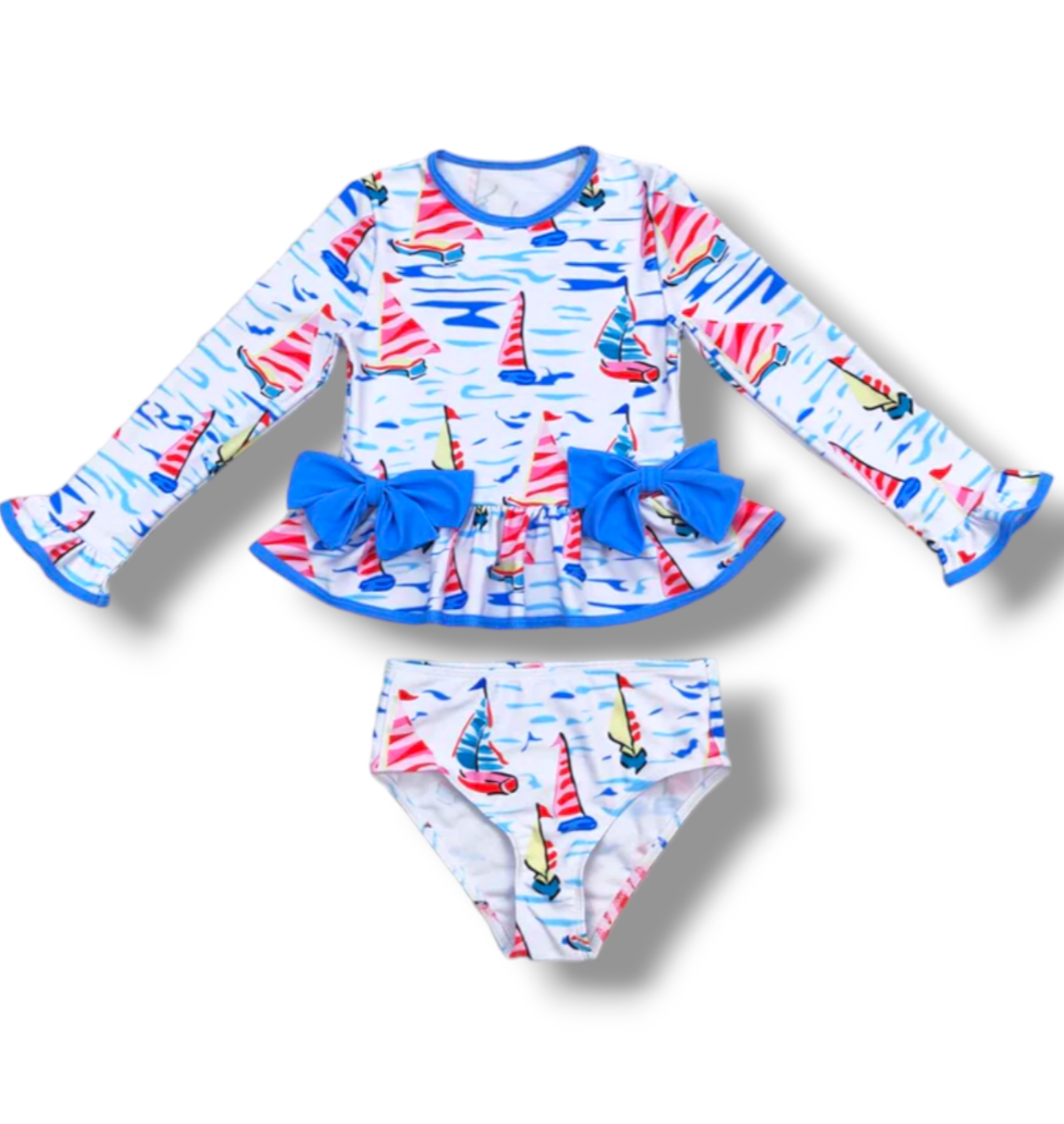 bows and boats swimsuit