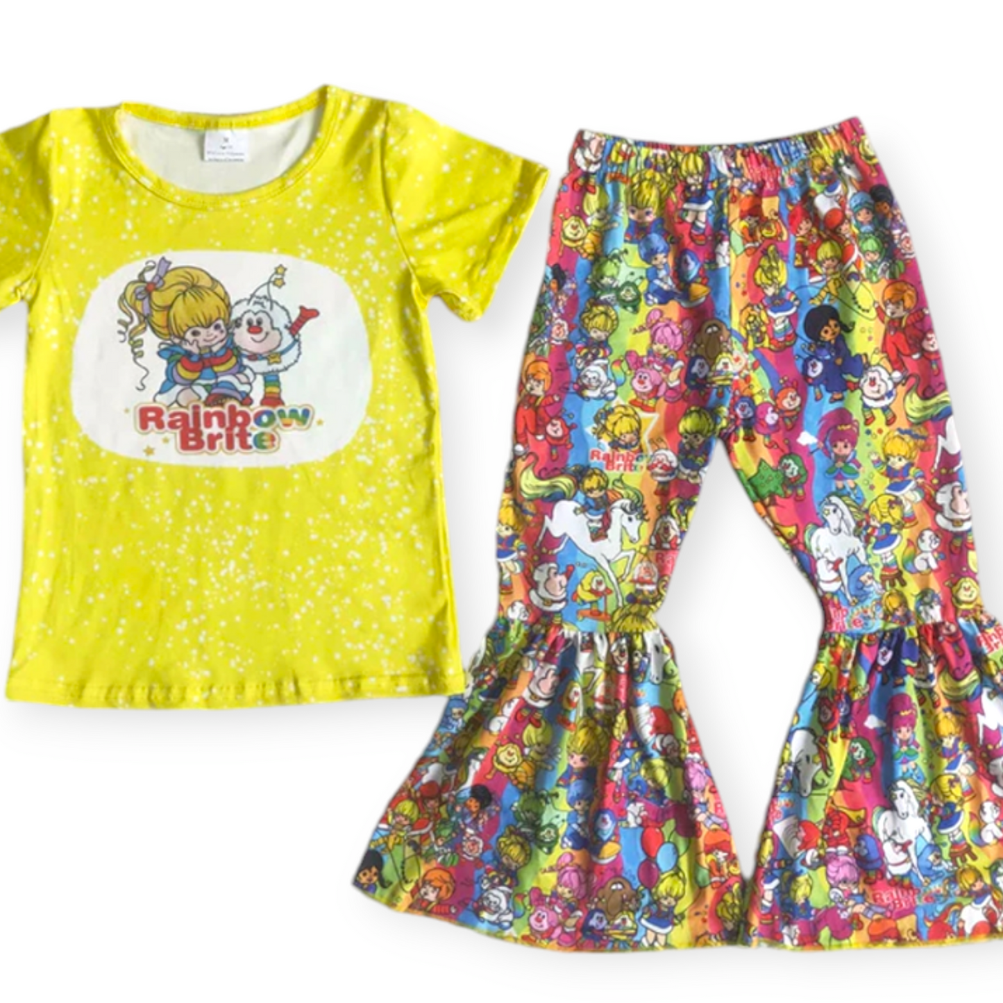 rainbow brite pant set