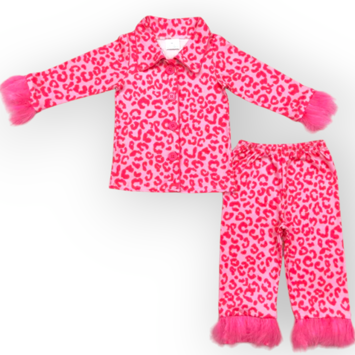 pajamas with fur trim