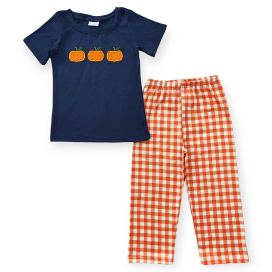 3 pumpkins boys set