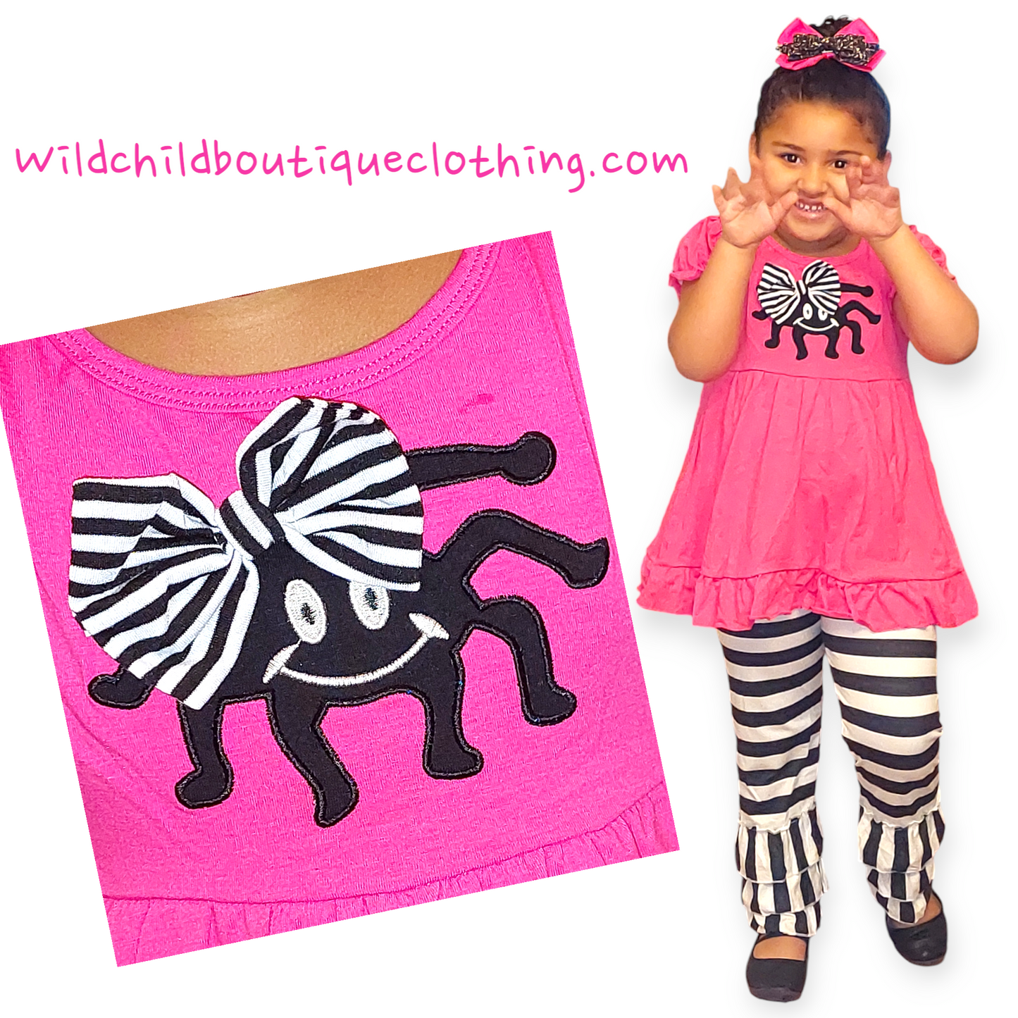 itsy bitsy spider pant set