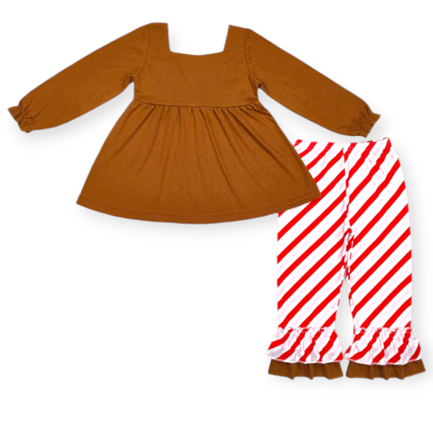 gingerbread girl pant set