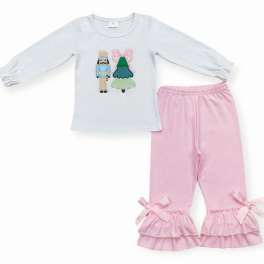 classy nutcracker pant set