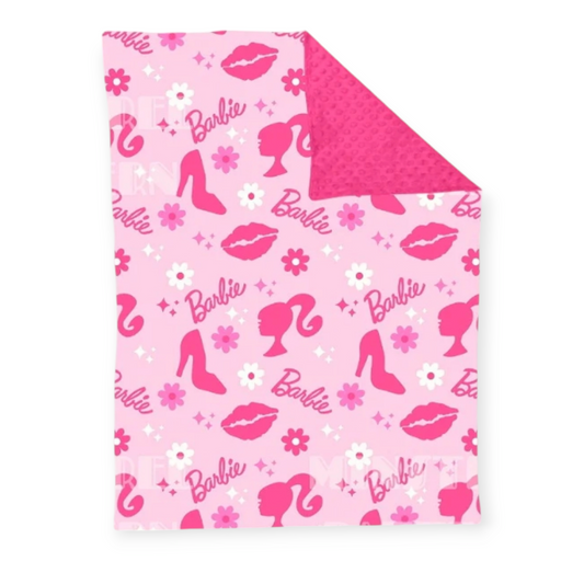 barbie blanket