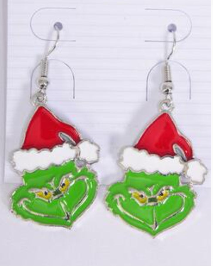 Christmas  dangle earrings