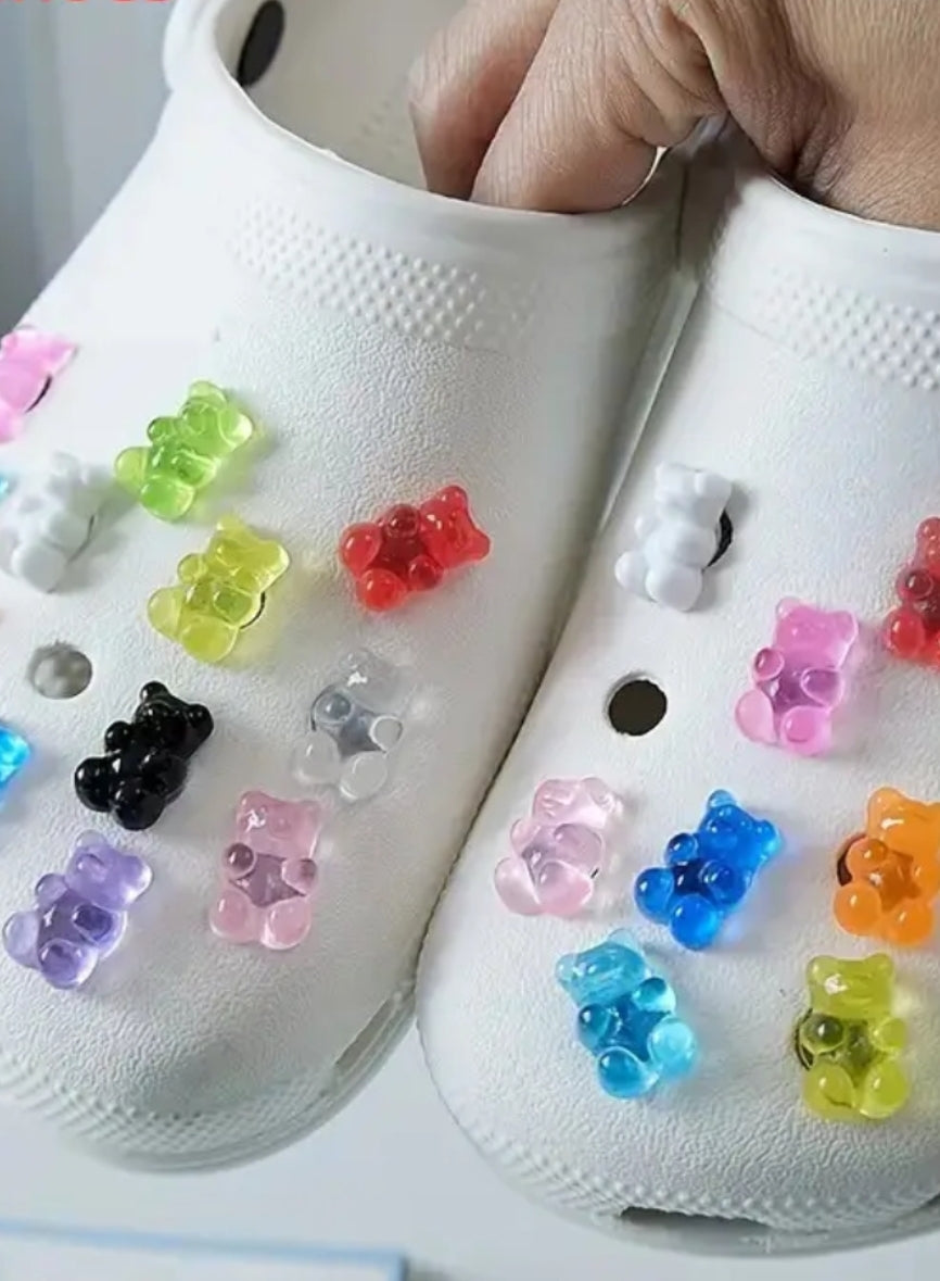 gummy bear croc jibbitz charms