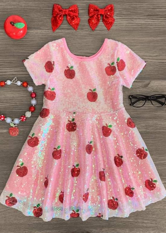 Sequins apple dress