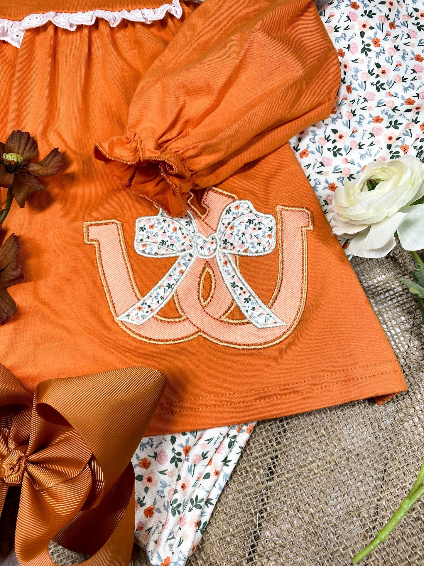 Autumn Horseshoe Blossom Flare Set