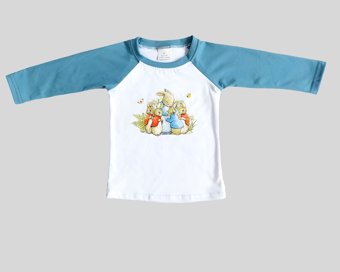 Peter rabbit raglan shirt