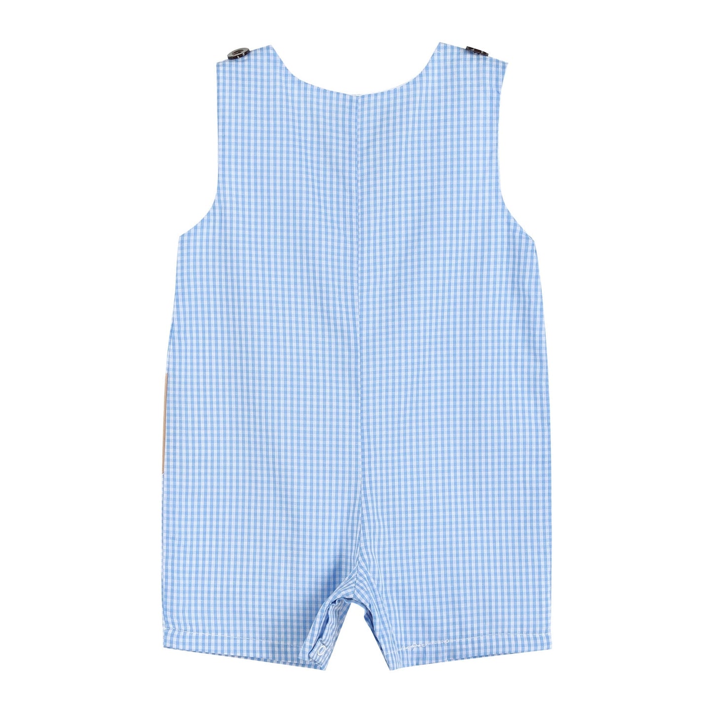 Blue Gingham Puppy Jon Jon