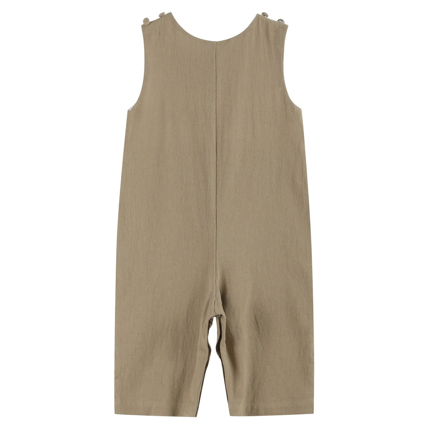 Brown Construction Smocked Longalls